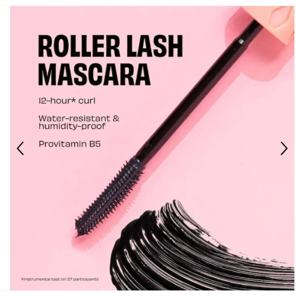 NEW Benefits Roller Lash Curling Mascara, Black, Size 8.5 g; Full Size; MSRP $29